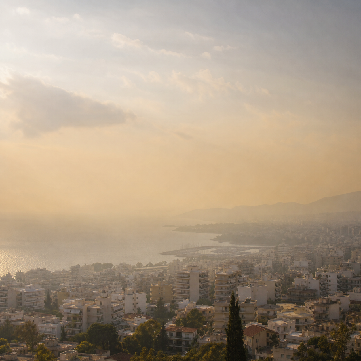 Τι να κοιτάς στην πρόγνωση για αφρικανική σκόνη: πιθανή μεταφορά, ορατότητα, θολότητα, άνεμο και αλλαγές μέσα στη μέρα.